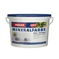 Produktbild: ADLER Mineralfarbe- weiße, geruchsneutrale Silikatfarbe für innen - 4kg - ohne Lösemittel, Weichmacher und Konservierungsmittel