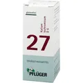 Produktbild: Biochemie Pflüger 27 Kalium Bichromic.D 6 Tabl. 100 St
