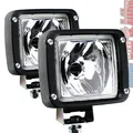 Produktbild: 2x Arbeitsscheinwerfer 12V Hella Ultra Beam FF Fernscheinwerfer inkl. H3-Lampen