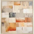 Produktbild: Euroart Metallbild Natural Harmony I, Mehrfarbig, Metall, quadratisch, 30x30x2 cm, gerahmt, Bilder und Zubehör, Wandbilder, Metallbilder