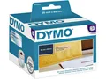 Produktbild: Dymo 99013 (S0722410) - (36 mm x 89 mm) - Schwarz auf transparent - Etikett