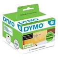 Produktbild: DYMO Original LabelWriter Adressetiketten | 36 mm x 89 mm | schwarz auf transparent | 2 Rollen mit je 130 leicht ablösbaren Etiketten (260 Etiketten) | für LabelWriter Etikettendrucker