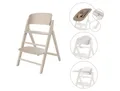 Produktbild: cybex Gold Hochstuhl Click \u0026 Fold, Natur, Holz, Kunststoff, Buche, massiv, Sperrholz, 47x80.8-90.6x69.9-77.5 cm, zusammenklappbar, Fußstütze verstellbar, Sitzfläche Bezug waschbar, 3-Punkt-Gurt, Tablett, Babymöbel, Hochstühle & Zubehör, Hochstühle