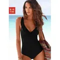 Produktbild: JETTE Badeanzug mit eleganter Rüsche und Shaping-Effekt schwarz 42