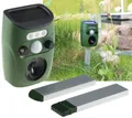 Produktbild: ChiliTec Solar Ultraschall Tierscheuche PIR Bewegungsmelder Hunde Katzen Vögel