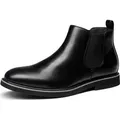 Produktbild: Herren Stiefel Chelsea Boots Stiefeletten Stiefel, Farbe: Schwarz, Größe: 41 - Schwarz - 41
