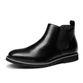 Produktbild: Bruno Marc Herren Stiefel Chelsea Boots Stiefeletten Reitstiefeletten,Size 41,Schwarz,SBBO2218M-E