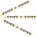 Produktbild: Amscan 9917111 – Pokémon Kindergeburtstagsparty-Wimpelbanner Dekoration – 3 3 m