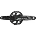 Produktbild: Kurbelgarnitur Truv.Desc.Downhill DUB83 170mm o.DUB-Lager,10-11f.alu,sw,34Z.X-Syn2,DM