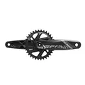 Produktbild: Truvativ 00.6118.605.001 Kurbelgarnitur Desc.Downhill DUB83 170mm o.Dub-Lager,10-11f.alu,sw,34Z.X-Syn2,DM (1 Set)