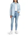 Produktbild: Levi's Damen Jeanshose 721 mit Stretch-Anteil, Skinny Fit, Blau (Blue Wave Light), W28/L30