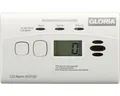 Produktbild: Gloria CO-Melder KO10D mit Display HxBxT 70x118x40 mm weiß Zertifizierung EN5029