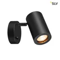 Produktbild: SLV 1000729 ENOLA_B Wandleuchte QPAR51 mit Schalter schwarz max. 50W