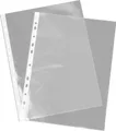 Produktbild: Kranholdt Prospekthülle Sichthülle A4, aus Post-Consumer-Recycling PP, mit Abheftrand, oben offen
