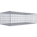 Produktbild: Gabiona Spiralgabione, LxHxT: 100 x 30 x 50 cm - silberfarben