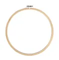 Produktbild: Rayher Stickrahmen rund Bambus ø 17 cm, Kreuzstich, kreisförmig, Hoop Ring Kreis, Ring für Bastelarbeiten, Nähen, für DIY-Handwerk, Stickerei Hoop, runde Nähmaschine, Cross Stitch Hoop, 62559000