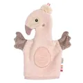 Produktbild: Fehn Waschhandschuh Flamingo – Waschlappen mit Tiermotiv für fröhlichen Badespaß – saugstark & kuschelweich – für Babys und Kinder ab 0+ Monaten