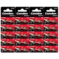 Produktbild: 4x Camelion Knopfzellen Uhren Batterien AG9 Alkaline 10er Blister LR45 LR936 394