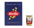 Produktbild: 10x Pasta Barilla Ditaloni rigati Nr. 49 Nudeln 500g+Italian Gourmet Polpa 400g