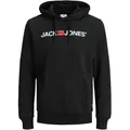 Produktbild: Jack & Jones Herren Kapuzenpullover JJECORP LOGO SWEAT HOOD Schwarz S