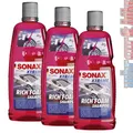 Produktbild: 3x 1L SONAX XTREME RichFoam Schaum-Shampoo Reinigungsschaum Schmutzlöser