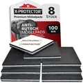 Produktbild: Antirutsch Pads 8 Stück 100 mm - Antirutsch Gummi Selbstklebend – Prämie Ruts...