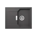 Produktbild: Schock Granitspüle Schock Cristalite Manhattan D-100 XS A GON Onyx Exzenterbedienung, 0/0 cm