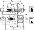 Produktbild: Fischer FAZ II Plus 10/30 Bolzenanker 115 mm 10 mm 564581 25 St. (564581)