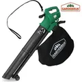 Produktbild: GARDEBRUK® Elektro Laubsauger 3 in 1 3000W Schultergurt 270km/h Rollen 45L Fangsack Laubbläser Häcksler Gartensauger Grün