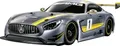 Produktbild: Tamiya TT-02 Mercedes-AMG GT3 Brushed 1:10 RC Modellauto Elektro Straßenmodell Allradantrieb (4WD) Bausatz