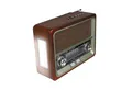 Produktbild: LTC LXLTC103UBT Retro-Radio (Tragbares Retro-Radio mit USB-Solarpanel Netta)