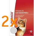 Produktbild: Primox Katzenstreu Sparpack - 2x 12kg (mit Babypuderduft)