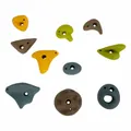 Produktbild: Legler Klettersteine Adventure 10-tlg., Kletterelemente für Kletterwand, Metall