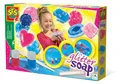 Produktbild: SES Creative | Glitzerseife DIY Kit für Kinder | Seife selber machen ab 7 Jahre | Mit Glitzer, Formen & Farben | Kreatives Bastelset | Sicher & Einfach | Geschenkidee Mädchen 7 Jahre