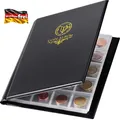 Produktbild: Münzalbum 200 Fächer 33x33mm PVC Seiten Schutz Taschen