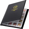 Produktbild: Münzalbum mit 200 Fächern – Münzsammelbuch mit 10 Seiten, 33 x 33 mm Gitterha...