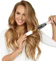 Produktbild: MAXXMEE Hair Styler Curl & Straight - Glätteisen und Lockenstab in Einem - weiß/rose