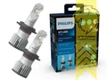 Produktbild: PHILIPS Ultinon Pro6000 Boost 5800K H7 LED Birnen Lampen Leuchtmittel +300% mit