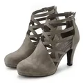 Produktbild: LASCANA Stiefel, Boots, Stiefelette mit Cut-Outs VEGAN grau 36