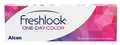 Produktbild: FreshLook One Day Blue farbige Tageslinsen weich | 10 Stück | BC 8.6 mm | DIA 13.8 mm | -02.50 Dioptrien