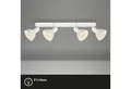 Produktbild: Briloner Leuchten Deckenspot Deckenlampe Extra-Warmweiß Strahler E14, ohne Leuchtmittel, 2700K - Extra - Warmweiß, Strahler schwenkbar, Holz, max 25 Watt, exkl. E14, Ø 110 x 90 mm