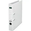 Produktbild: Leitz 180° Schmal Ordner DIN A4 52 mm Weiß 2 Ringe 1015 PP (Polypropylen) Glatt Hochformat