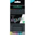 Produktbild: FABER-CASTELL Black Edition Metallic Buntstifte farbsortiert, 12 St.