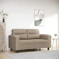 Produktbild: 2-sitzer-sofa Taupe 120 Cm Mikrofasergewebe Vidaxl