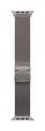 Produktbild: APPLE 49 mm Milanaise Armband, Ersatzarmband, Apple, Titan Natur (M)