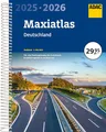 Produktbild: ADAC Maxiatlas 2025/2026 Deutschland 1:150.000: Straßenatlas und Autoatlas mit Spiralbindung (ADAC Atlas)