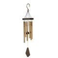 Produktbild: Klangspiel Metall Windspiel Windharfe Feng Shui Entspannung 60cm bronze