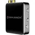 Produktbild: OEHLBACH BTR Evolution 5.1 HiFi Bluetooth Dual Pairing Adapter Transmitter/Receiver, 2 in 1, High End Wireless Sender/Empfänger mit aptX HD und Low Latency - Silber