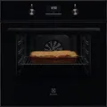 Produktbild: AEG Electrolux Einbaubackofen / Reinigung mit Wasserdampf / Grillfunktion / A / Schwarz KOFGH40BK