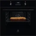 Produktbild: AEG Electrolux Einbaubackofen / Reinigung mit Wasserdampf / Grillfunktion / A / Schwarz KOFGH40BK - Schwarz